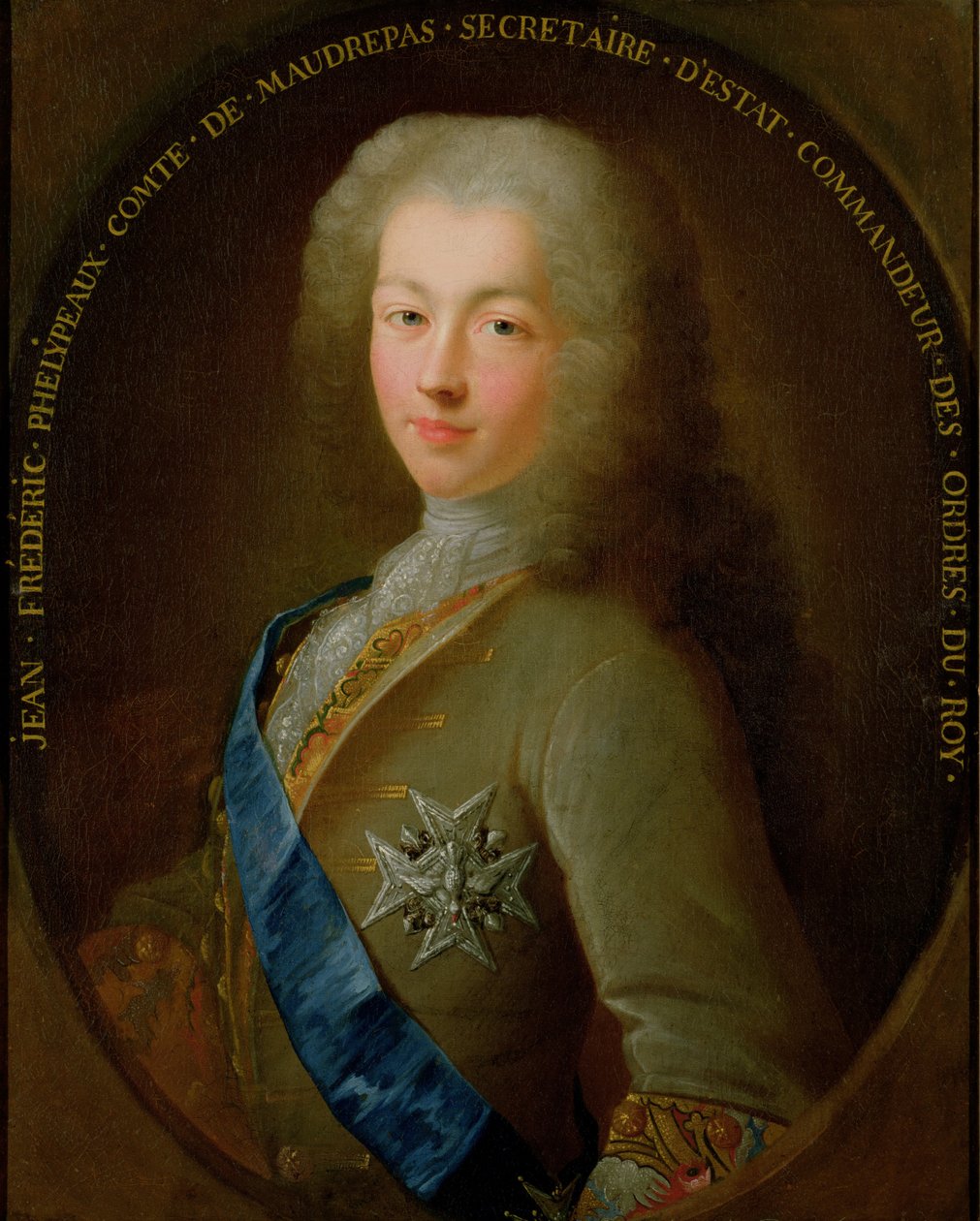 Jean Frederic Phelypeaux (1701-81) Maurepas gróf portréja alkotó: French School