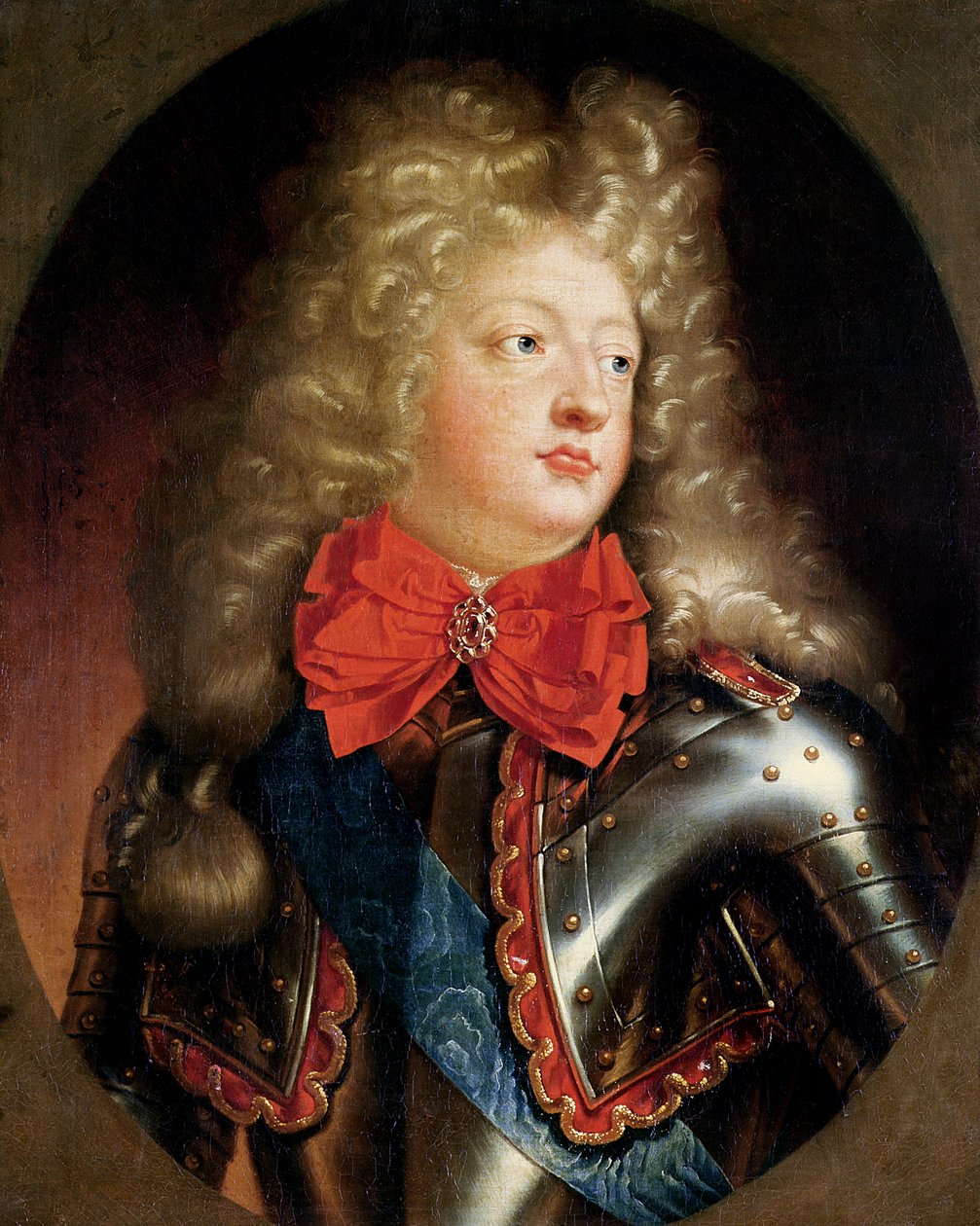 Lajos (1661-1711), a nagyherceg, XIV. Lajos fia portréja alkotó: French School