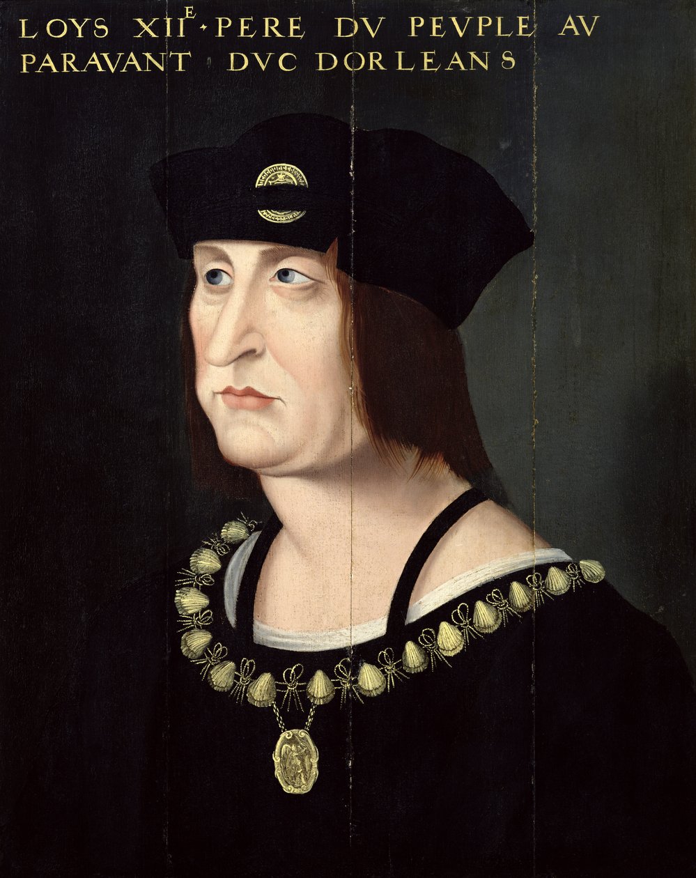 XII. Lajos (1462-1515) francia király portréja alkotó: French School