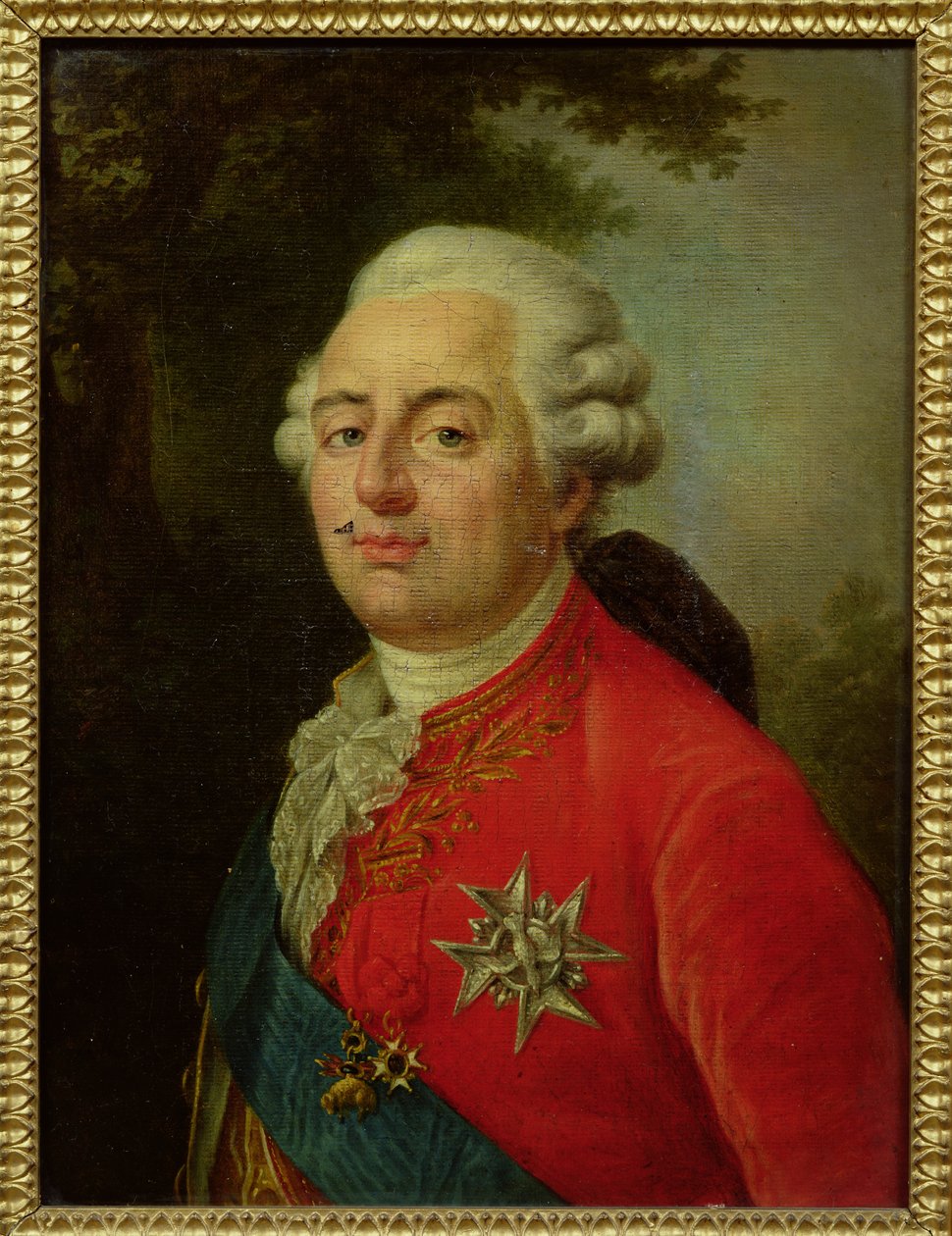 XVI. Lajos (1754-93) francia király portréja alkotó: French School