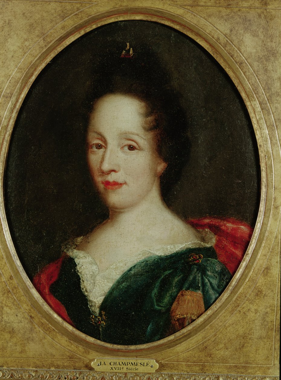 Madame Champmesle portréja (1642-98) alkotó: French School
