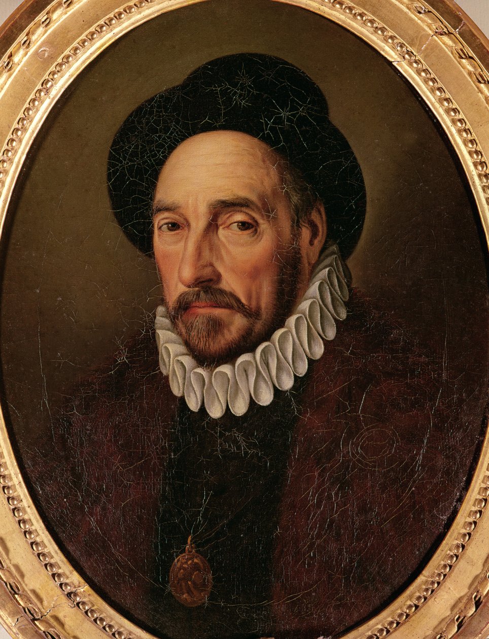 Michel Eyquem de Montaigne (1533-92) portréja alkotó: French School