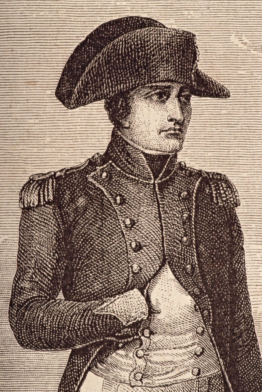 Napóleon Bonaparte (1769-1821) portréja (102368 részlet) alkotó: French School