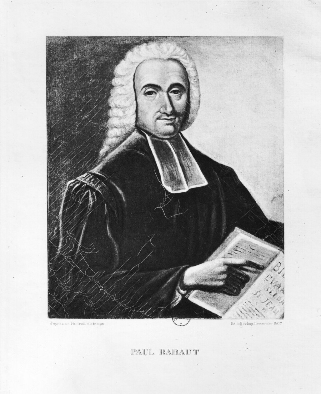 Paul Rabaut (1718-94) portréja alkotó: French School