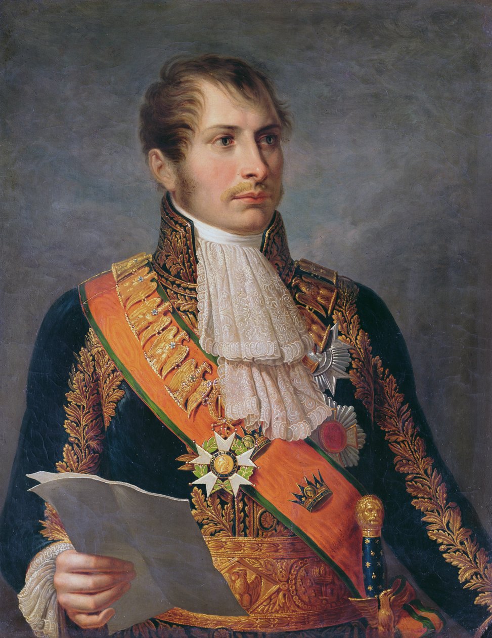 Eugene de Beauharnais herceg (1781-1824) portréja, Olaszország alkirálya és Leuchtenberg hercege, 1804 körül alkotó: French School