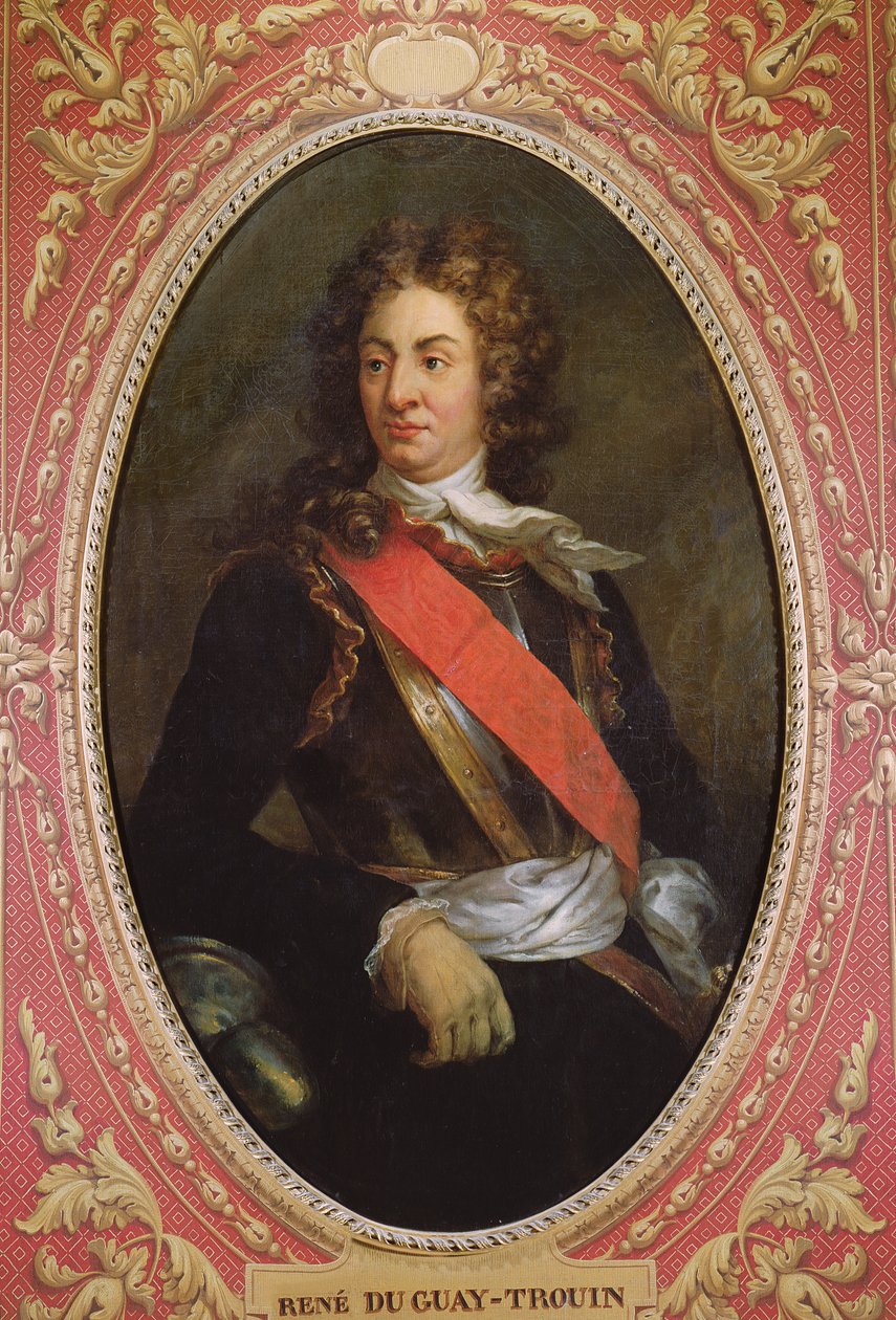 Rene Duguay-Trouin (1673-1736) portréja 1736 alkotó: French School