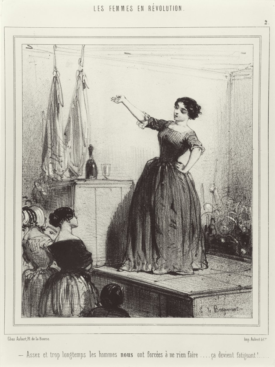 A nők forradalma, 1848 alkotó: French School