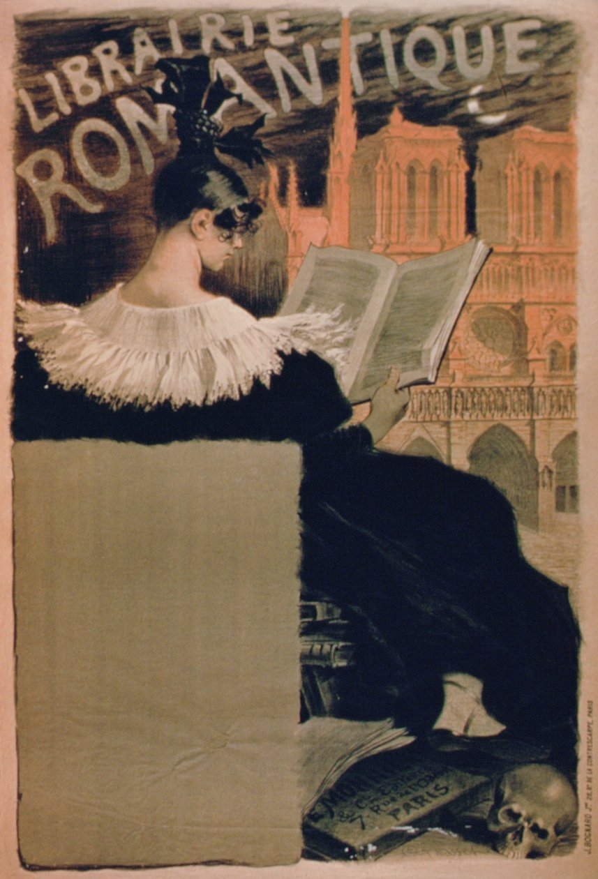 Romantikus könyvesbolt, Párizs alkotó: French School