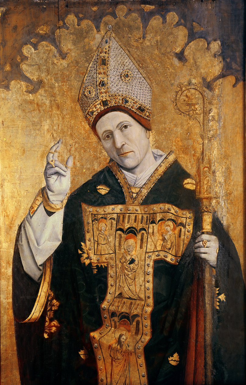 Carpentras-i Szent Siffredus, provence-i iskola, 1460-70 körül (tempera a panelen) alkotó: French School