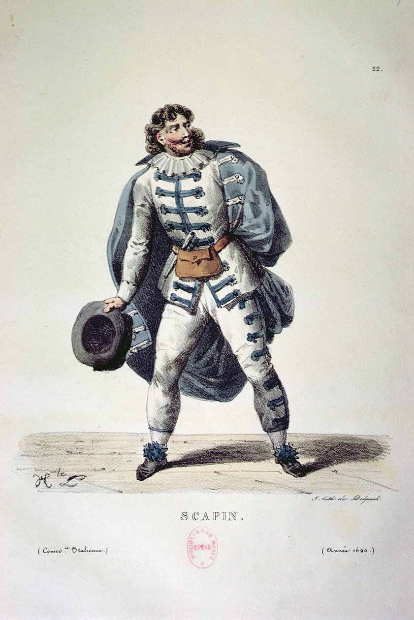 Scapin alkotó: French School