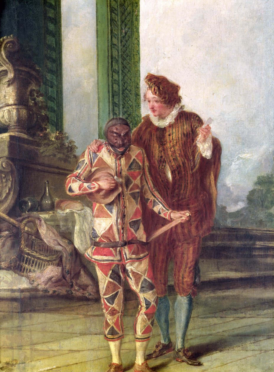 Jelenet a Commedia dell