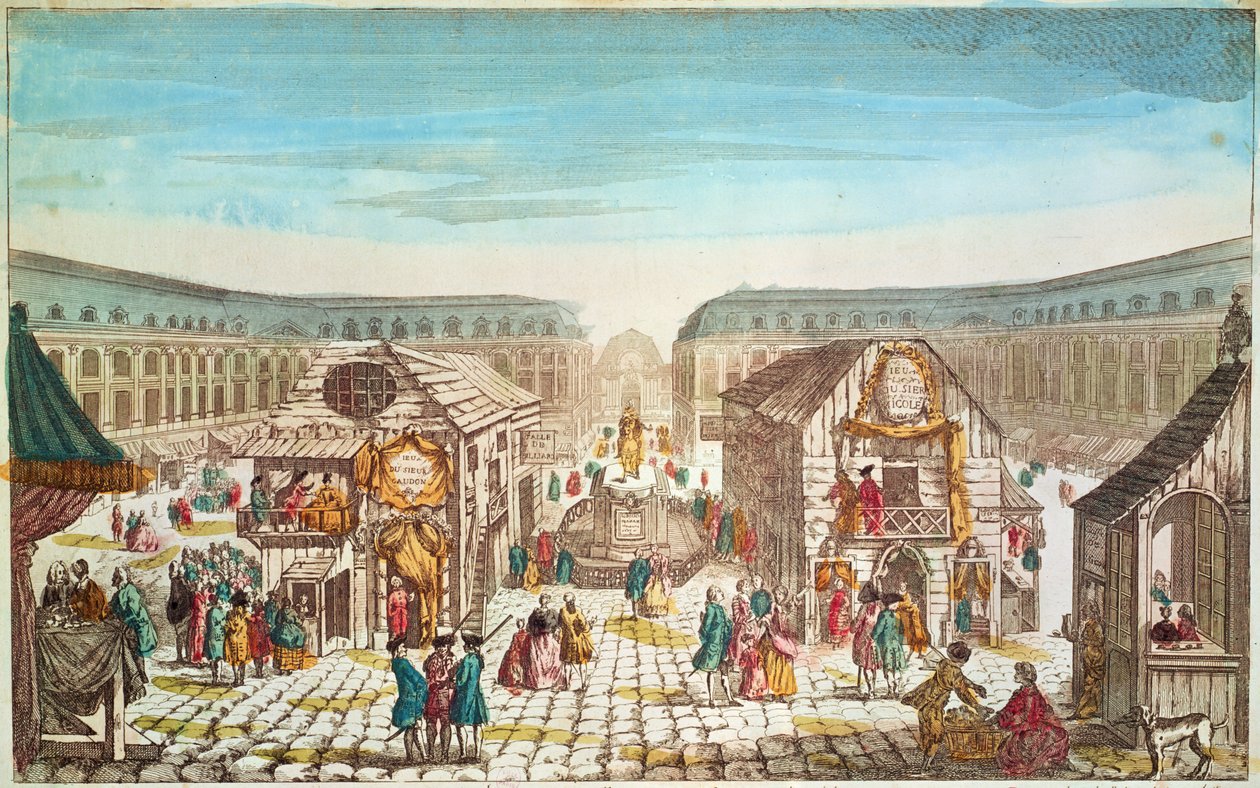 St. Ovide vásár, Place Vendome alkotó: French School