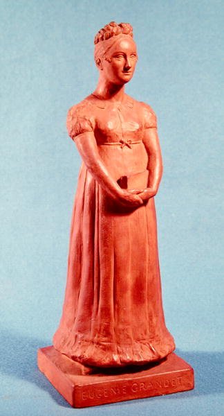 Eugenie Grandet szobra (terrakotta) alkotó: French School