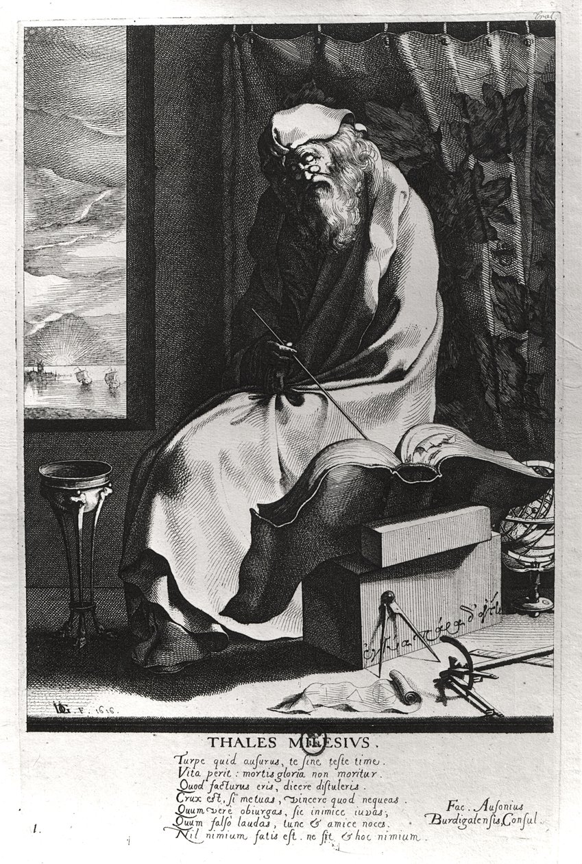 Milétosz Thalésze (i. e. 625-kb. 547) alkotó: French School
