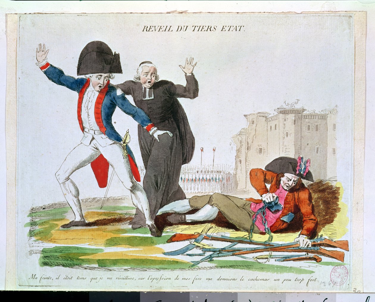 A harmadik birtok ébredése, 1789. július (lásd még: 266297) alkotó: French School