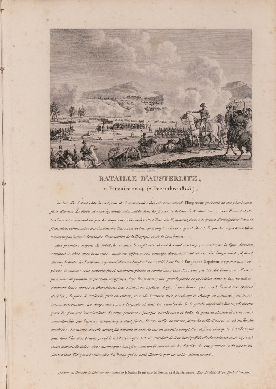 Az austerlitzi csata, 1805. december 2 alkotó: French School