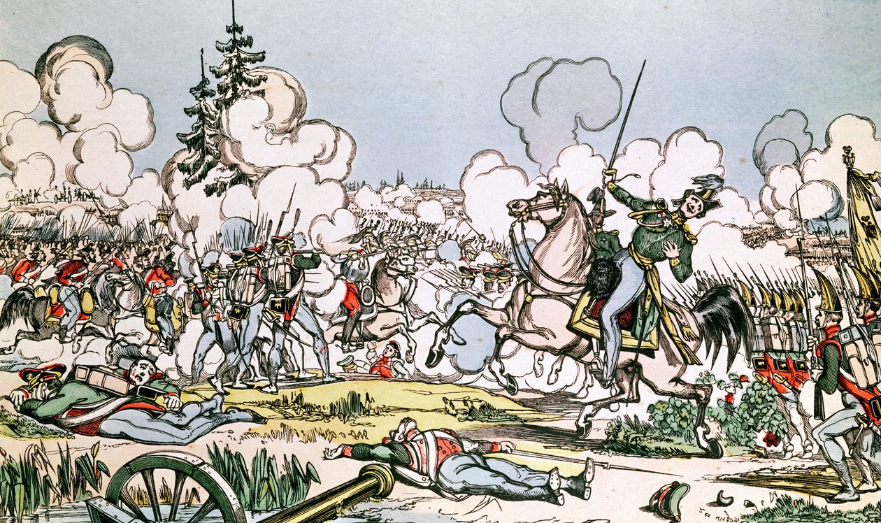 A moszkvai csata, 1812. szeptember 7 alkotó: French School