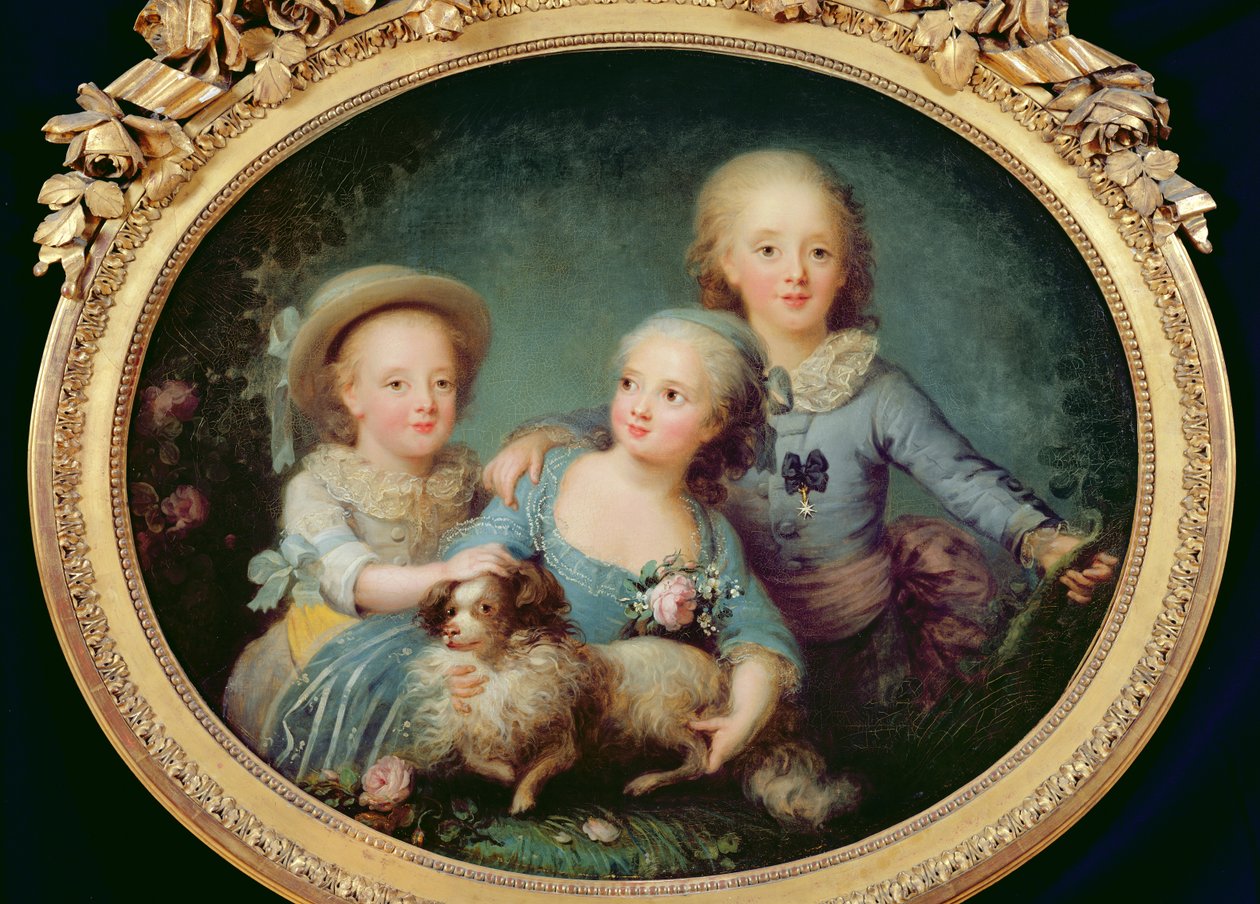 Charles de France gyermekei, 1781 alkotó: French School