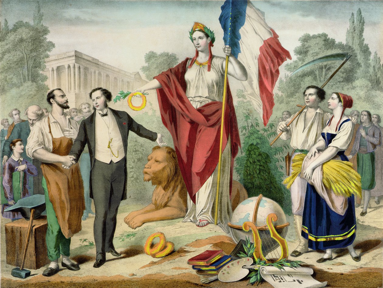 A Francia Köztársaság alkotó: French School