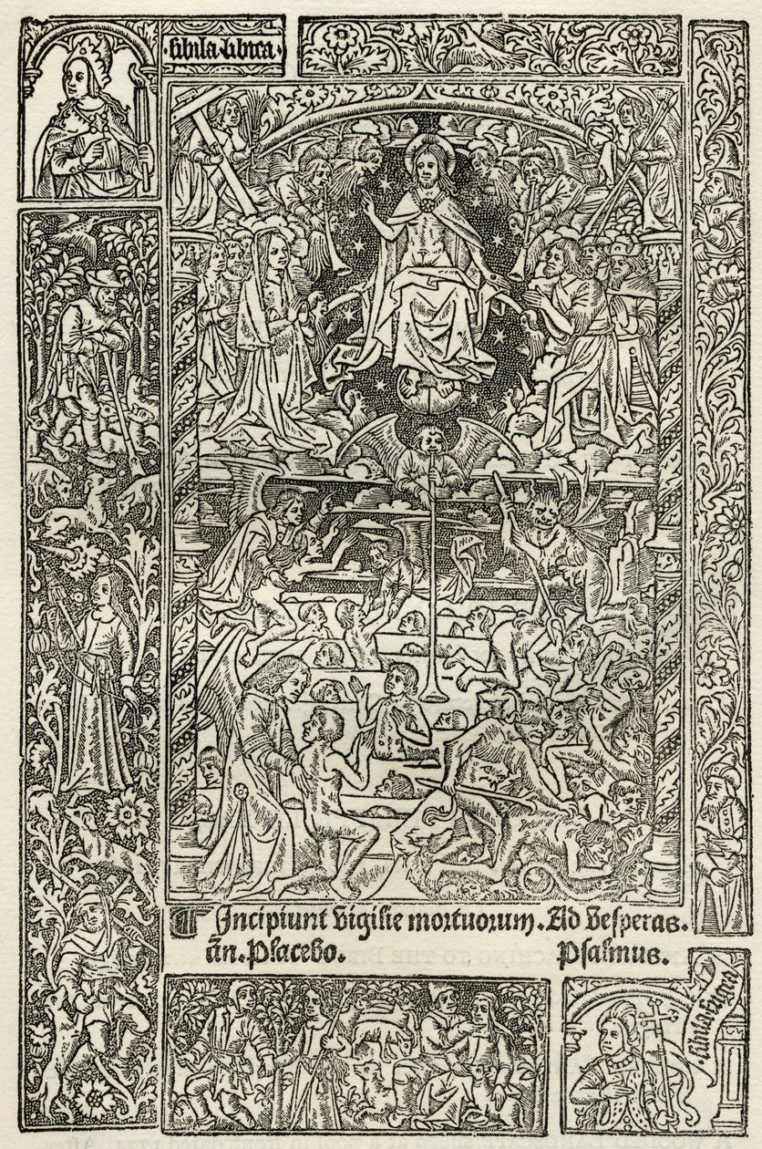 Az 1879-ben megjelent The Last Judgement Richard Fisher „A metszetek, rézkarcok és fametszetek gyűjteményének katalógusából” alkotó: French School