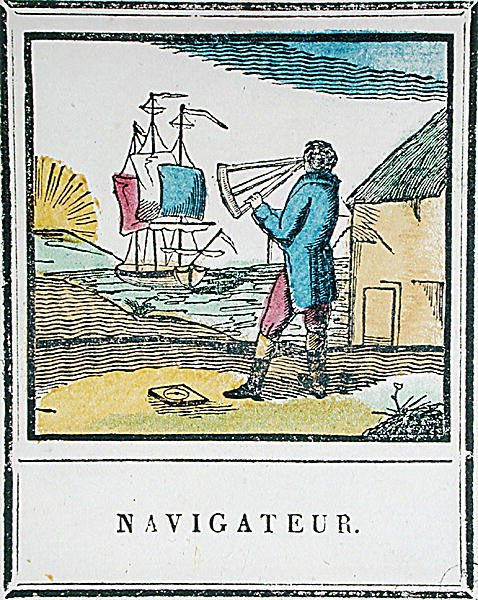 A Navigator, 528-as tábla a Les Petits Metiers-től alkotó: French School