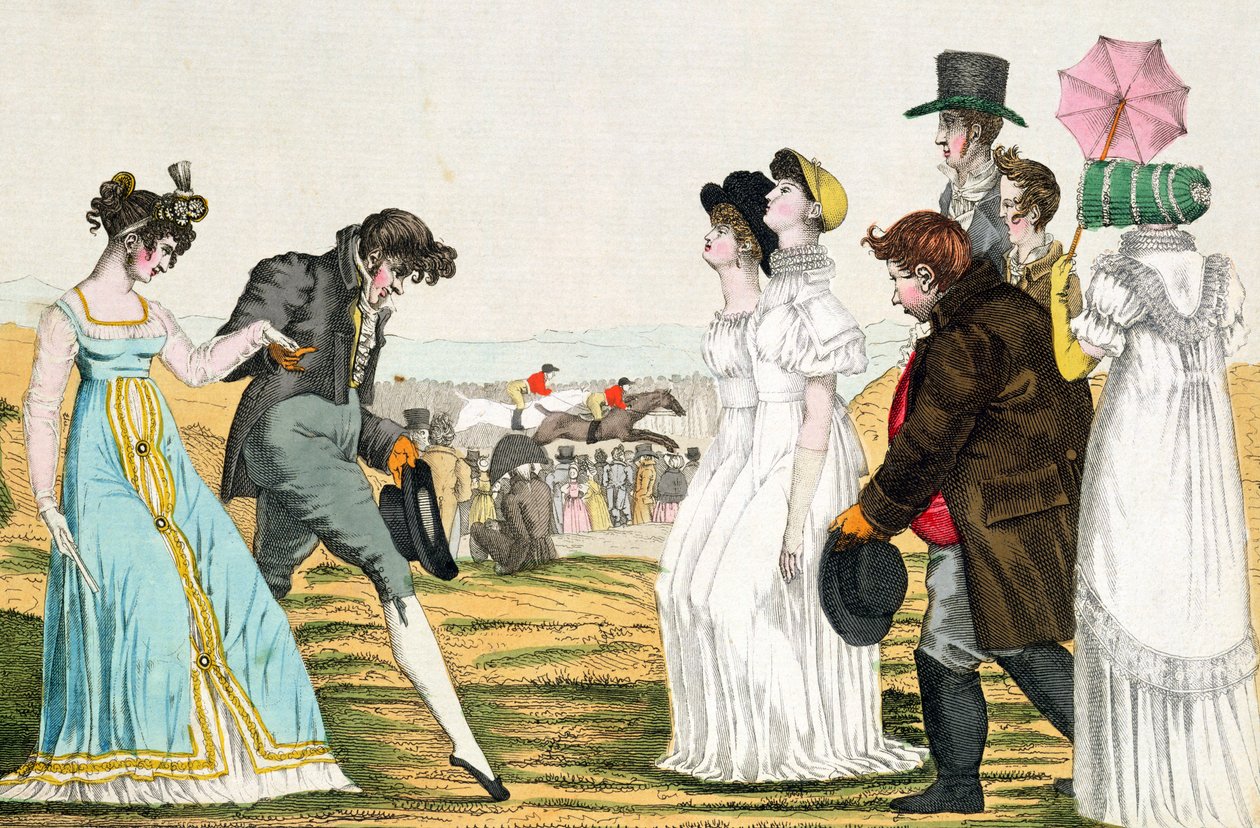 A Parisienne Londonban, a Le Supreme Bon Tonból alkotó: French School