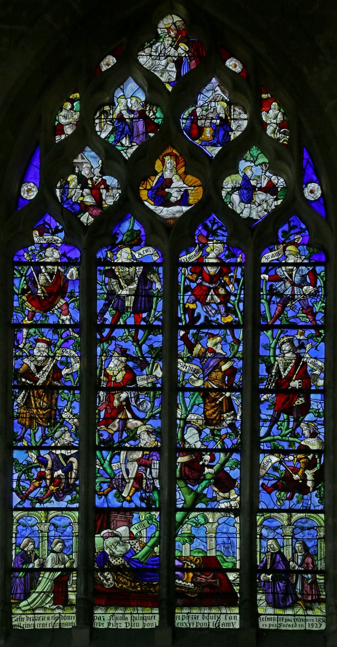 Jesse fája: Jesse, 1557 alkotó: French School