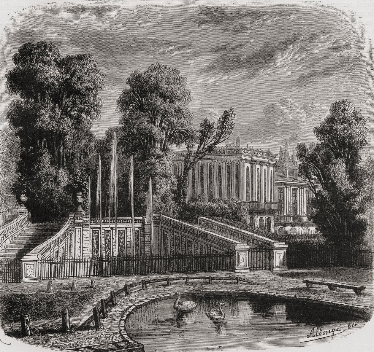 Trianon Versailles-ban alkotó: French School