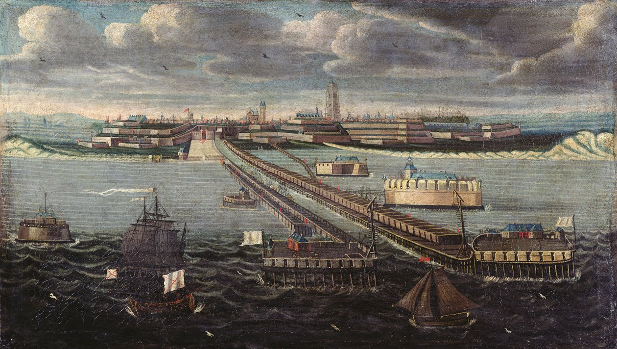 Dunkerque látványa alkotó: French School