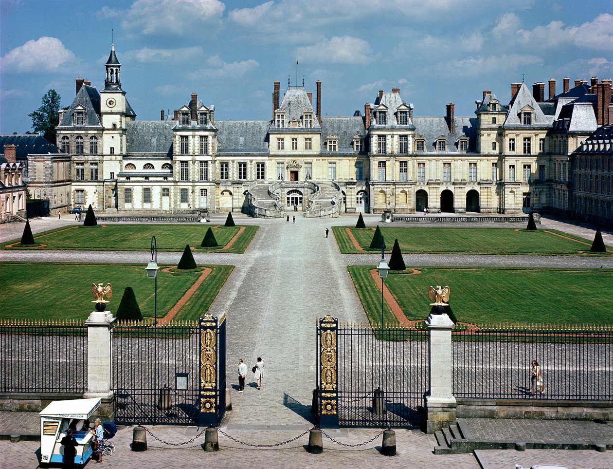 Kilátás a külsőre alkotó: French School