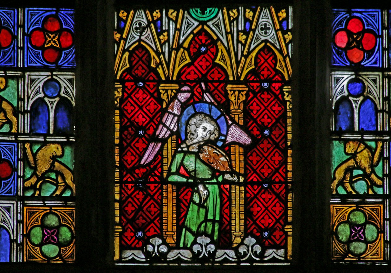 Angyalt ábrázoló ablak c. 1320, 14-20 alkotó: French School