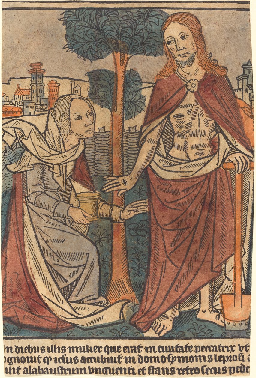 Krisztus megjelenése Mária Magdolnának alkotó: French 15th Century