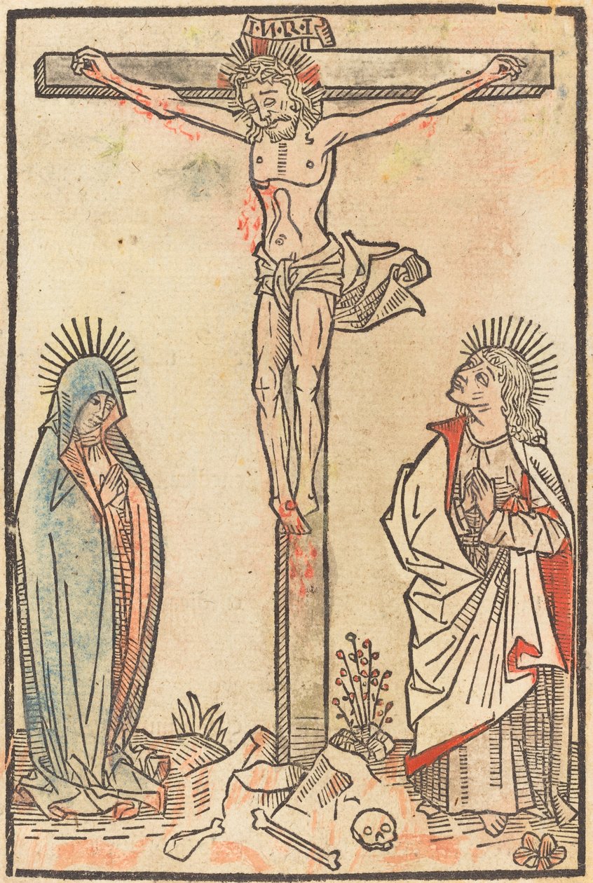 Krisztus a kereszten alkotó: French 15th Century