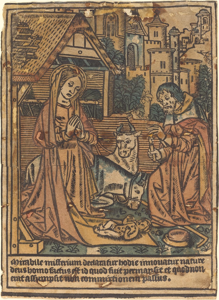 A Születés alkotó: French 15th Century