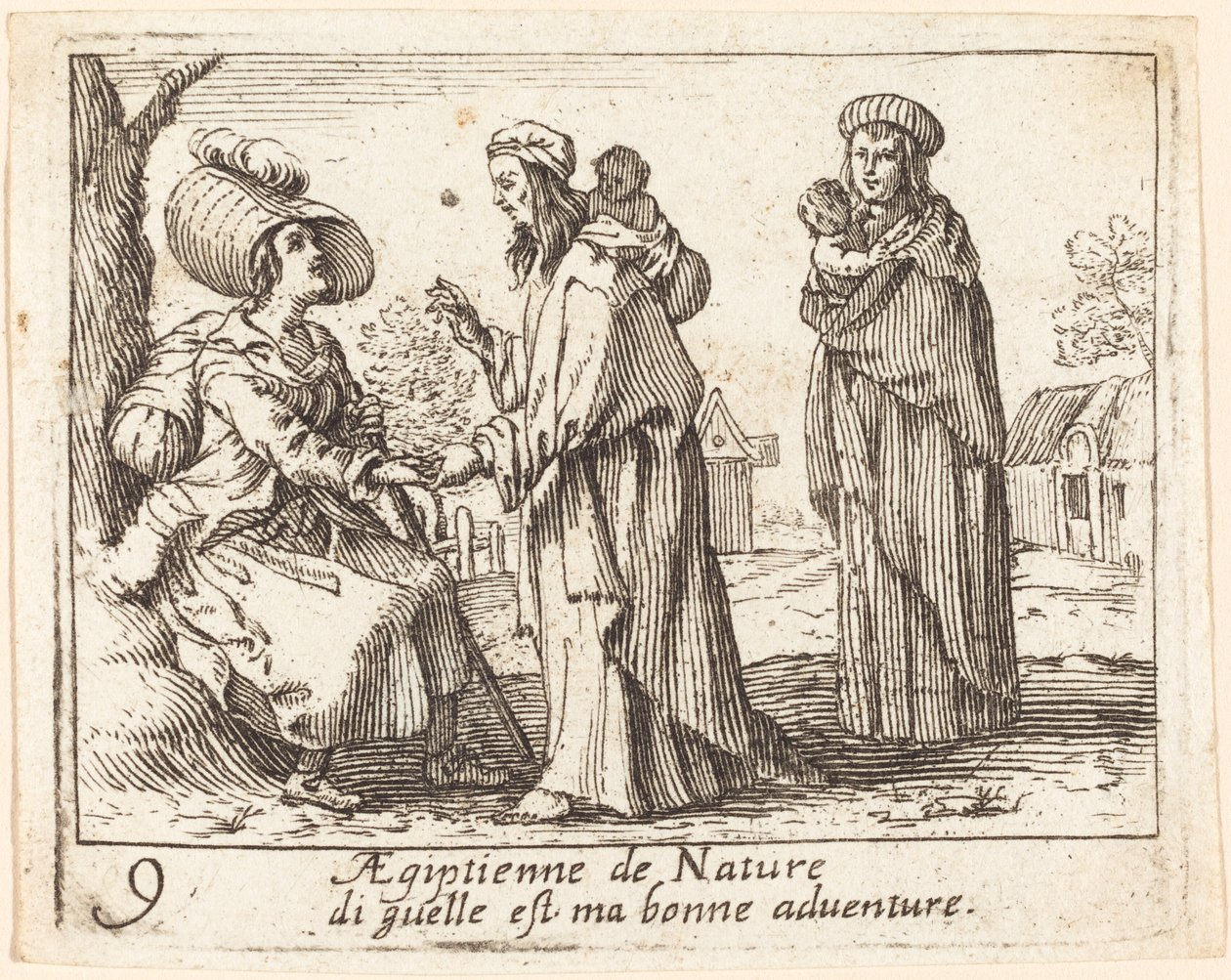 Bohémek alkotó: French 17th Century