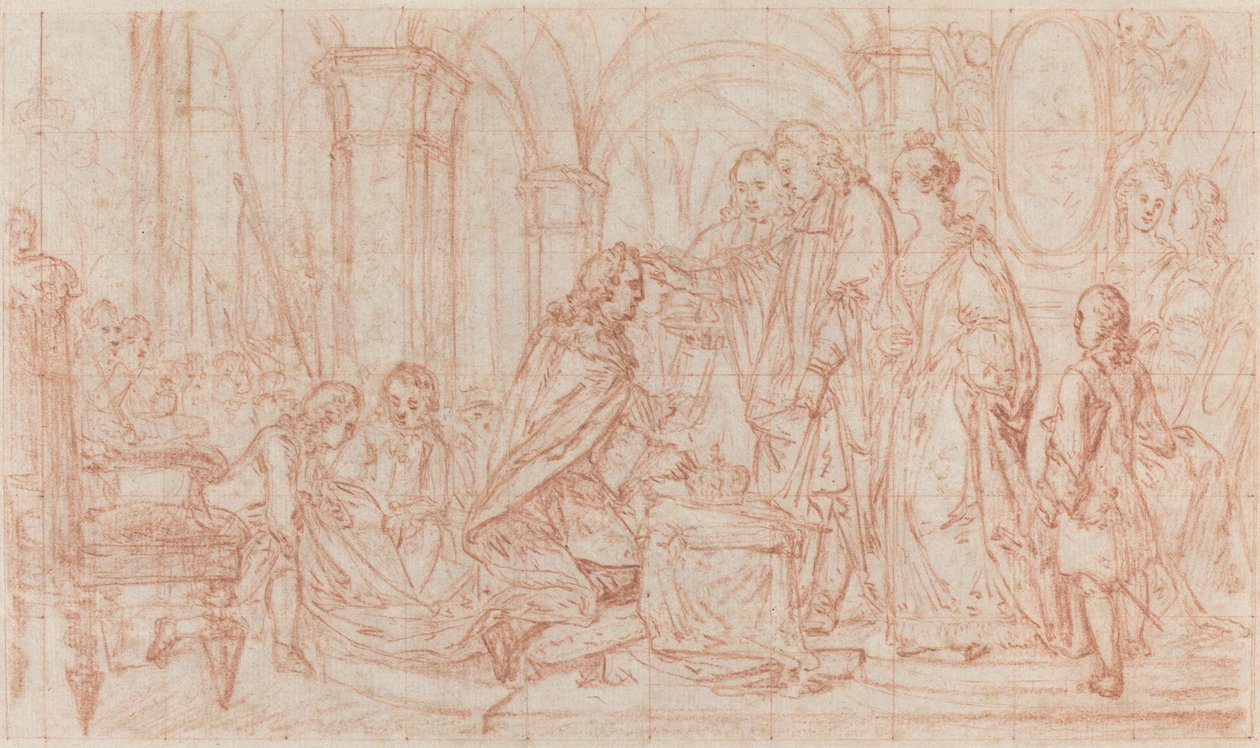 Felszentelési szertartás alkotó: French 18th Century