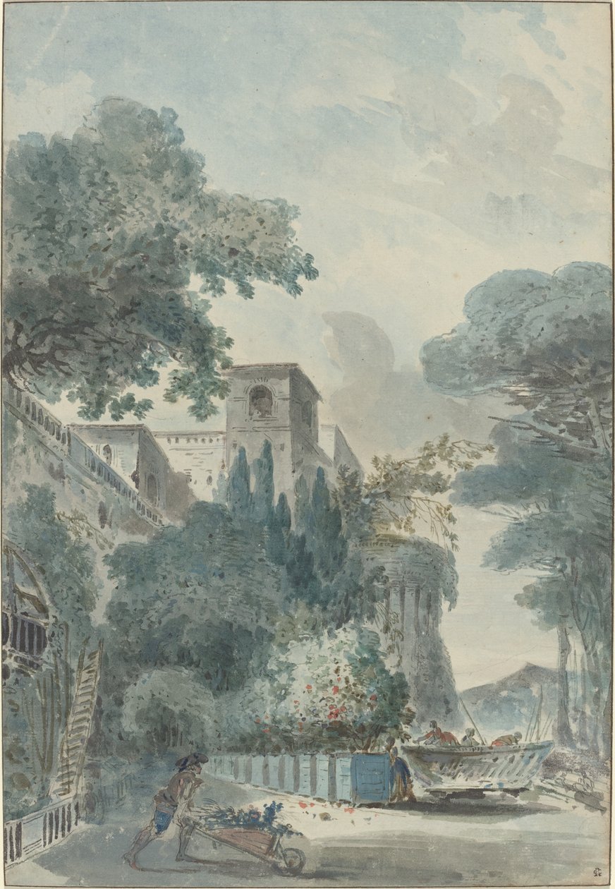 A gránátosok sikátora alkotó: French 18th Century