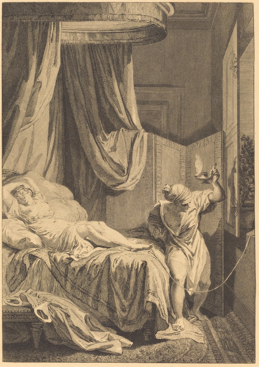 A három pletyka fogadása: A cérna alkotó: French 18th Century
