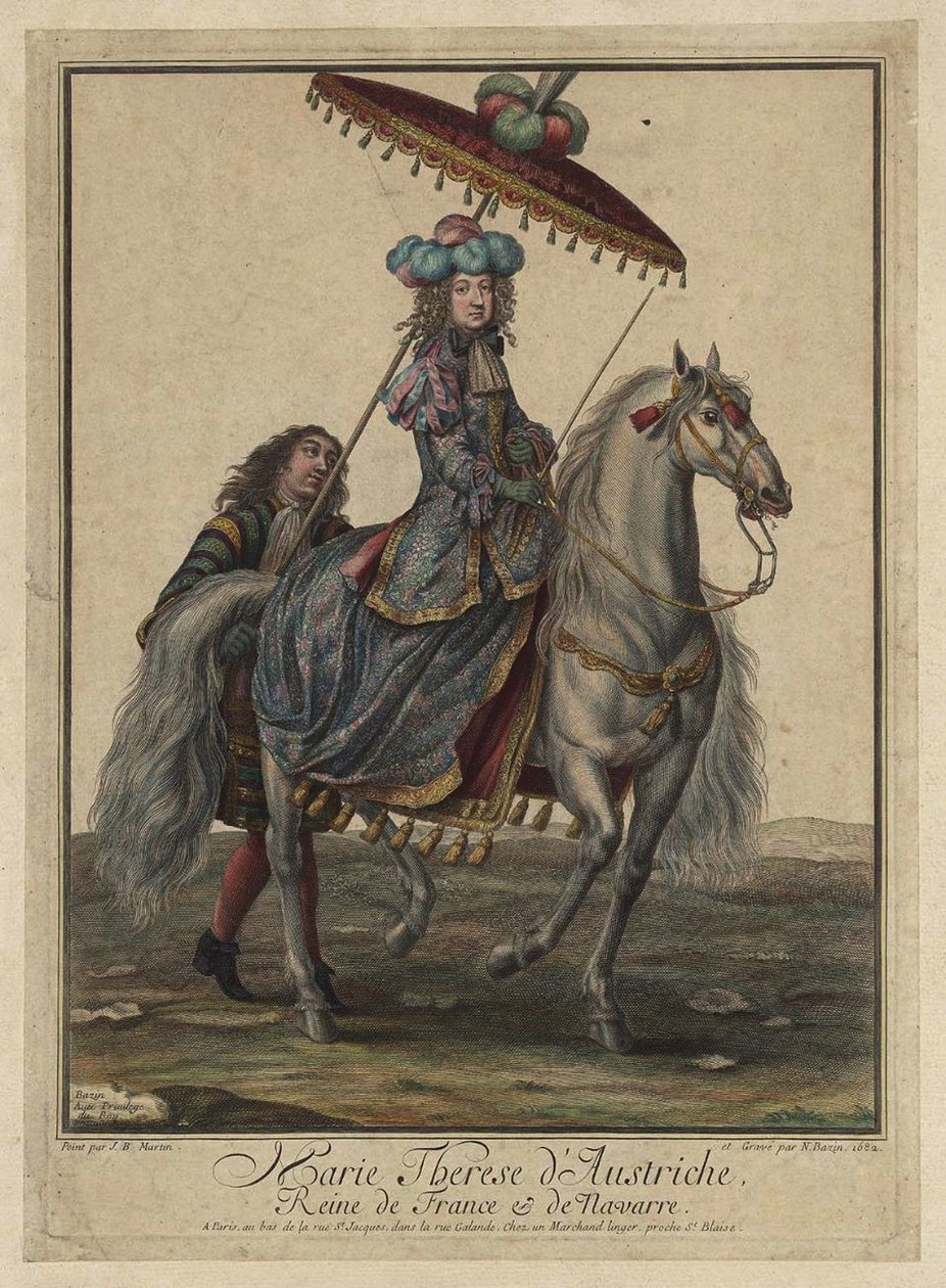 Spanyol Mária Terézia 1638-1683, francia és navarrai királynő hitvese, 1682 alkotó: French Master