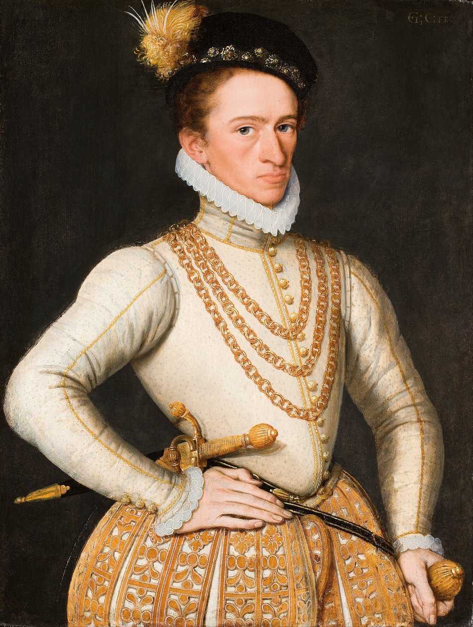 Egy ismeretlen francia nemes portréja, 1560 alkotó: French Master