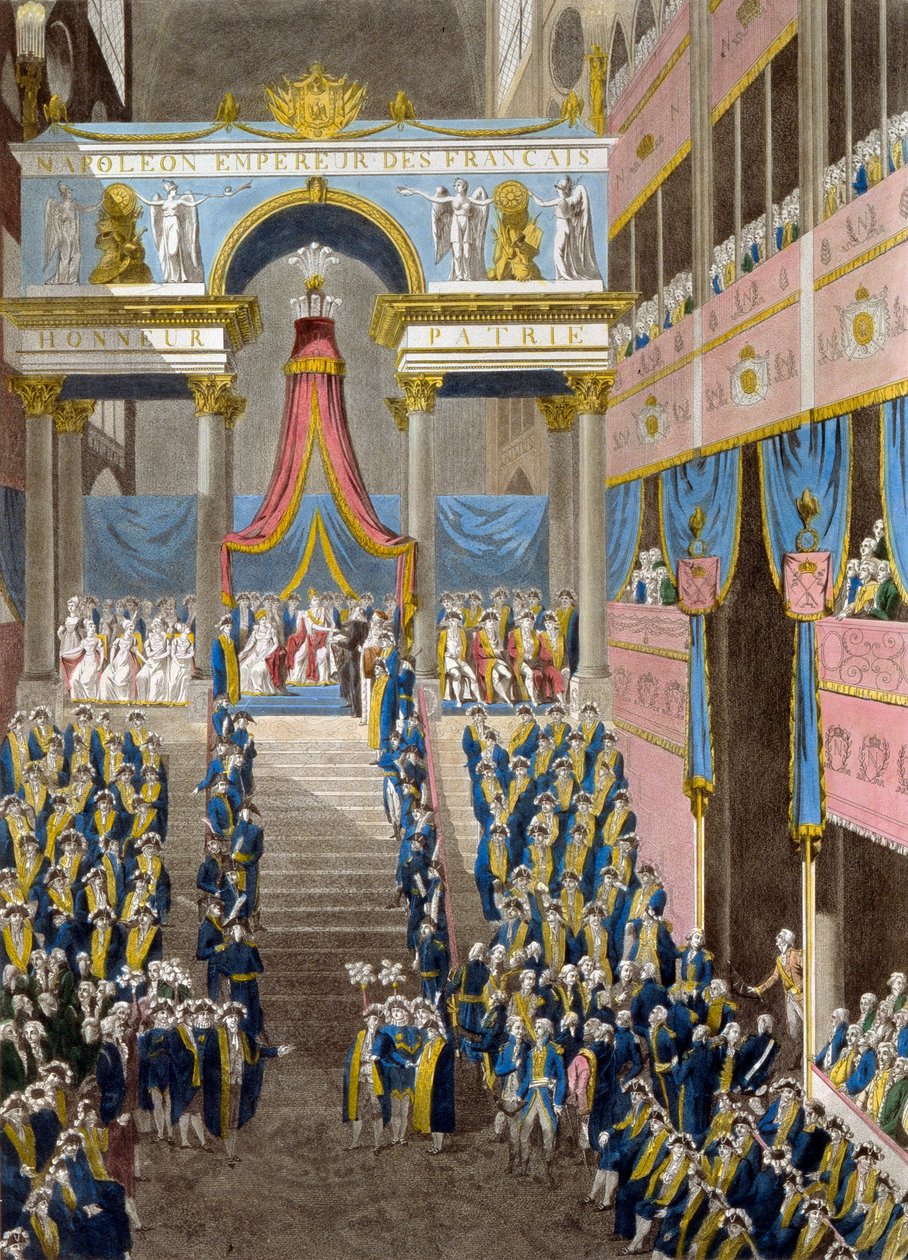 Napóleon koronázása 1805. december 2-án alkotó: French Master
