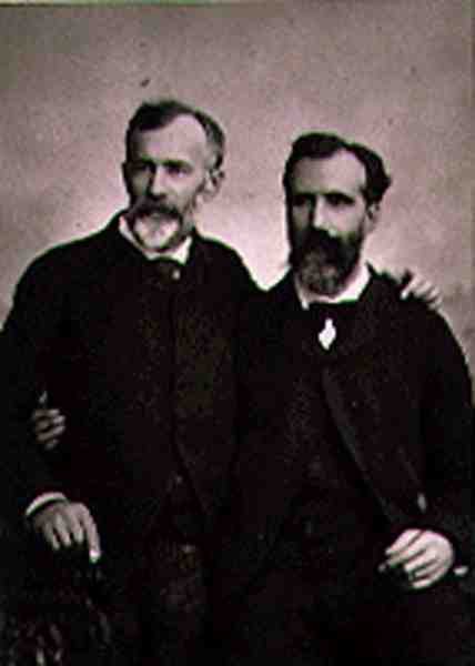 Emmanuel Benner (1836-96) és Jean Benner (1836-1906), a 