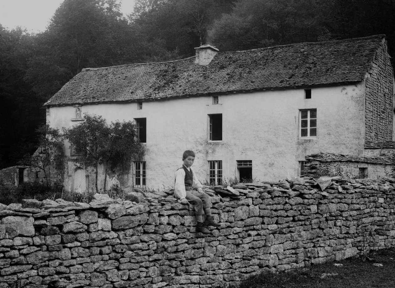 Farm Bourmont en Haute Marne közelében, 1880 körül. alkotó: French Photographer