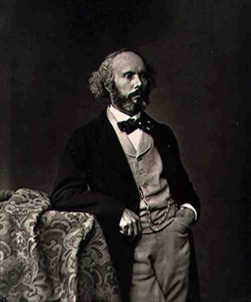 Felicien Cesar David (1810-76), a "Galerie Contemporaine", 1874-78 körül (fekete-fehér fotó) alkotó: French Photographer