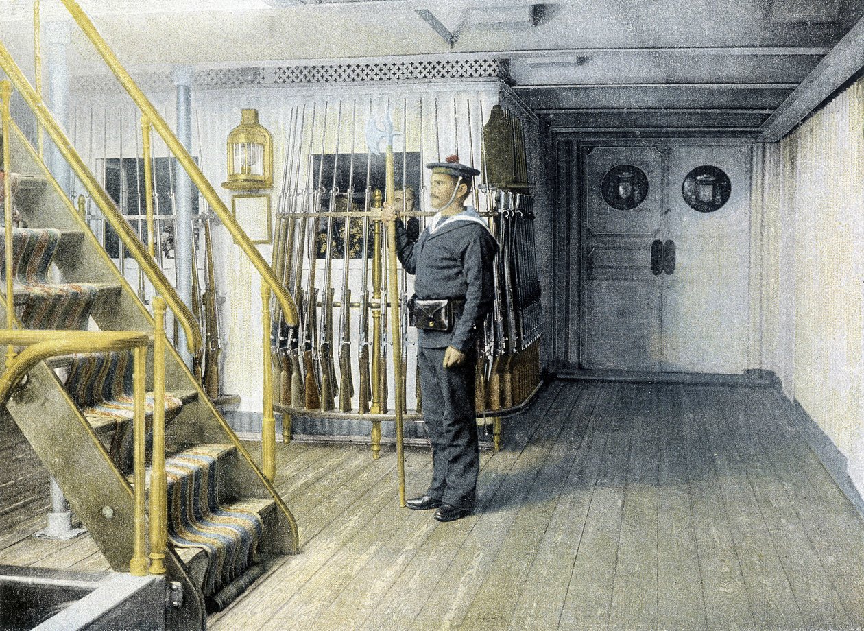 Francia Haditengerészet, 19. század vége: az Admiral frakciója – Bibl. des Arts Deco. alkotó: French Photographer