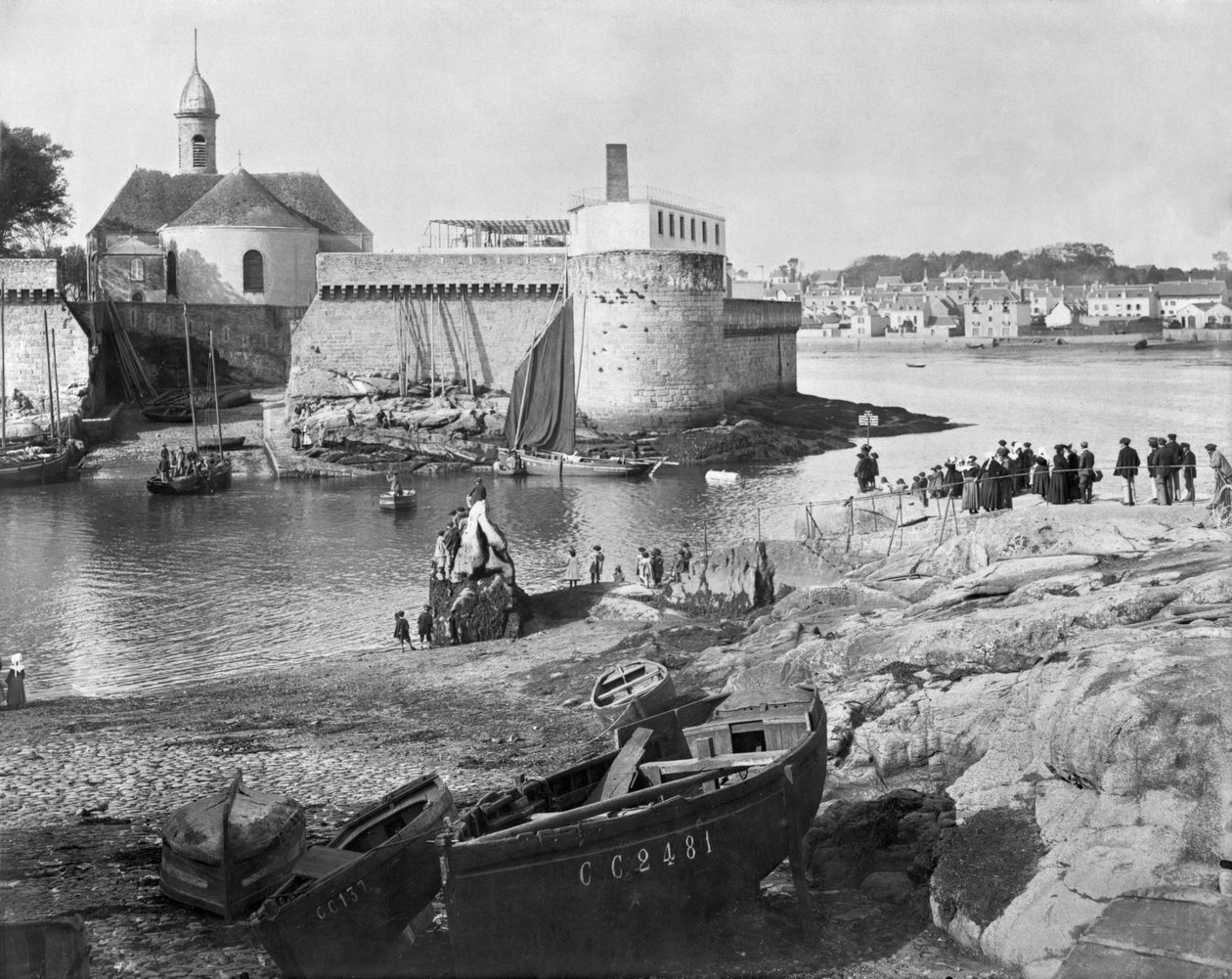 Kikötő, Concarneau alkotó: French Photographer