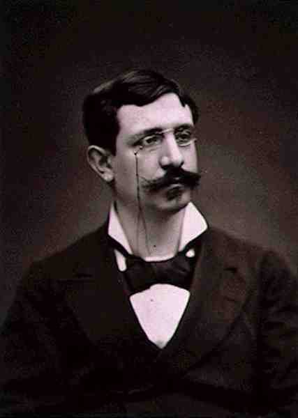 Henri Benjamin Constant de Rebecque (1767-1830) a "Galerie Contemporaine"-ból, 1874-78 körül (fekete-fehér fotó). alkotó: French Photographer
