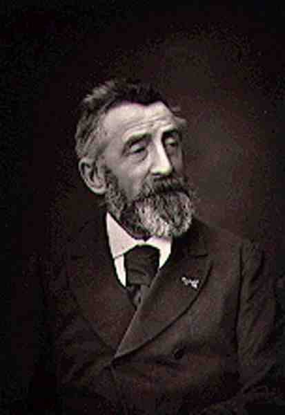 Henri Joseph Harpignies (1819-1916), a "Galerie Contemporaine", 1874-78 körül (fekete-fehér fotó) alkotó: French Photographer