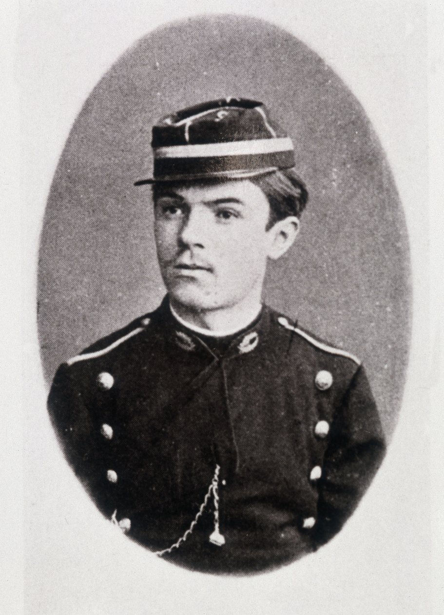 Henri Poincaré, az Ecole Polytechnique hallgatója - Bibl. az Ecole Polytechnique-től alkotó: French Photographer