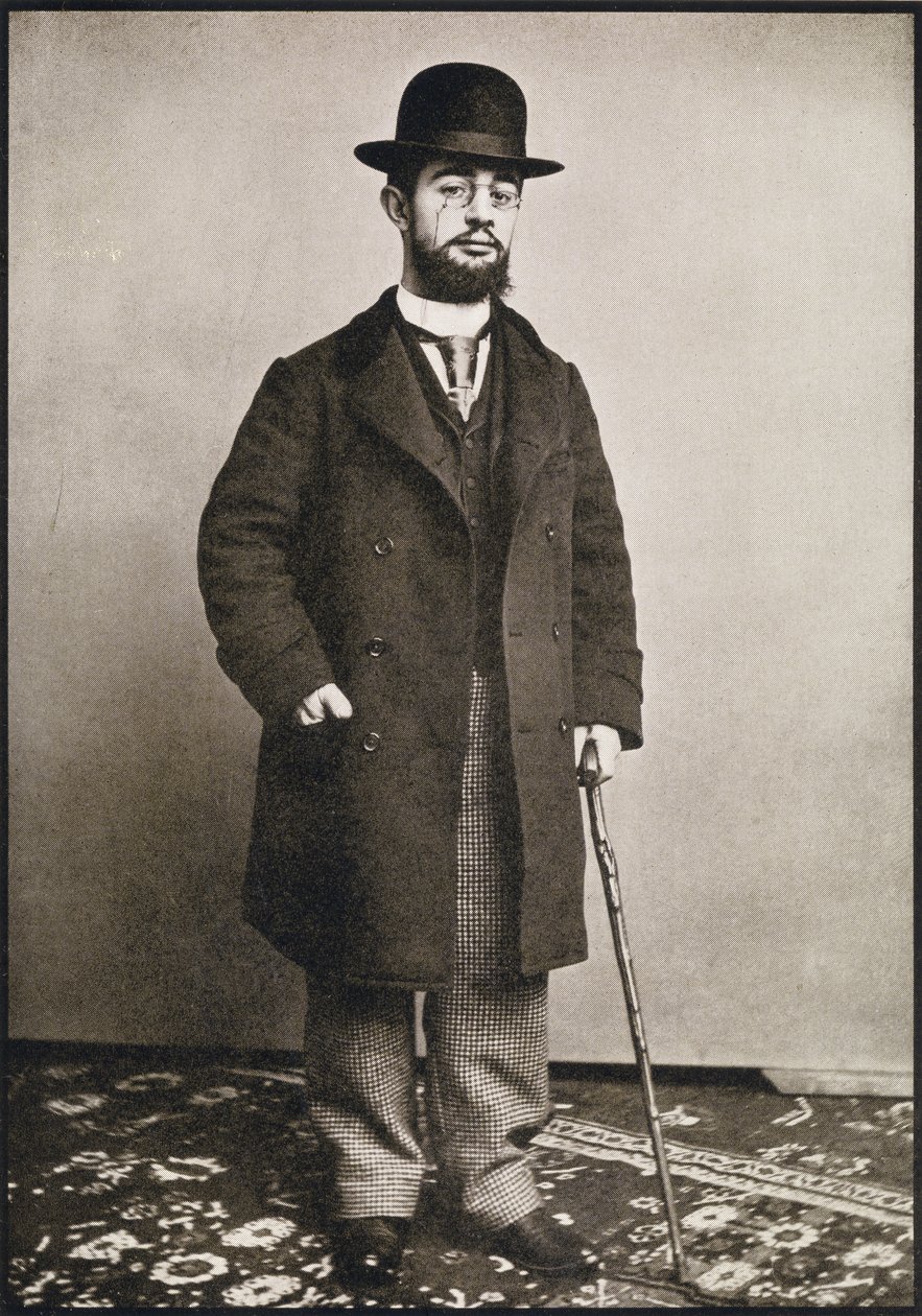 Henri de Toulouse-Lautrec, Gerstle Mack „Toulouse-Lautrec” című művéből, 1938-ban alkotó: French Photographer